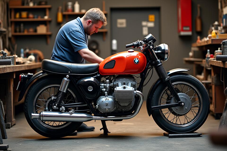 Klassik Motorrad Restauration Werkstatt Graz